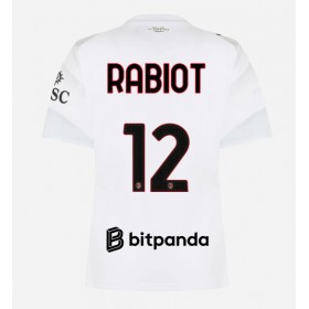 Dámské fotbalový oblečení AC Milan Adrien Rabiot #12 Venkovní košile 2026-27 Krátkým Rukávem